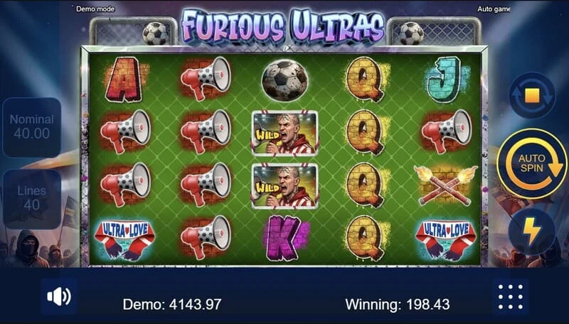 Furious Ultras - vinstlinjer på hjulen